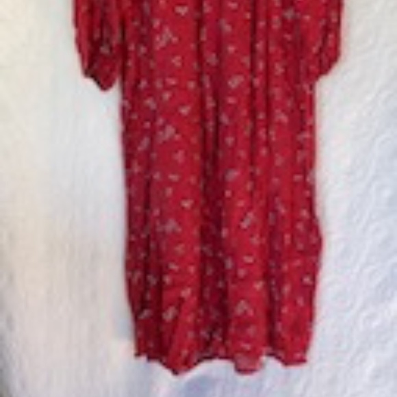Free People Iris Floral Midi Dress NWOT - Picture 6 of 11